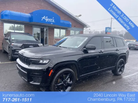 Black 2022 Jeep Grand Cherokee L Altitude for sale in Chambersburg, PA