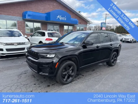 Black 2022 Jeep Grand Cherokee L Altitude for sale in Chambersburg, PA