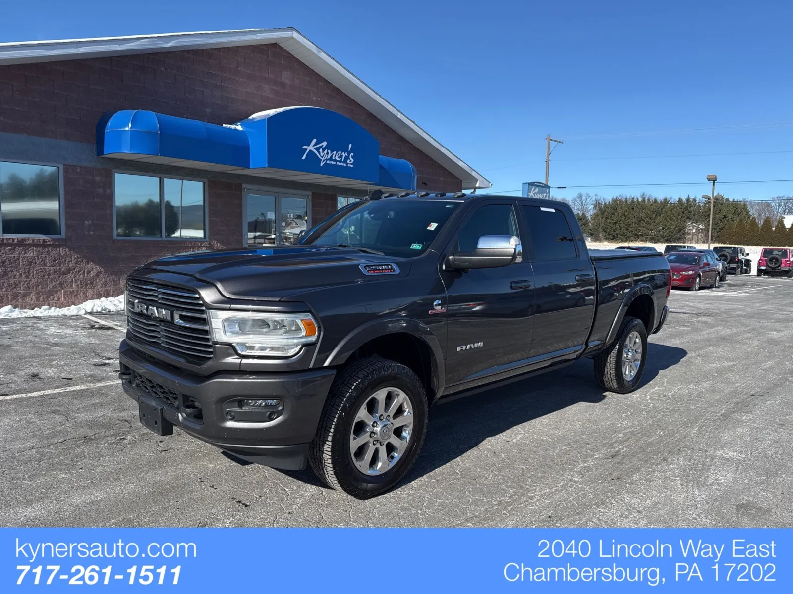 Gray 2021 Ram 2500 Laramie for sale in Chambersburg, PA