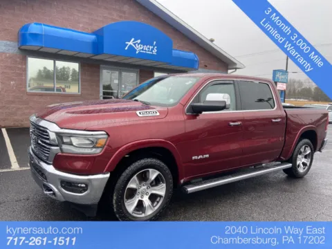Red 2021 Ram 1500 Laramie for sale in Chambersburg, PA
