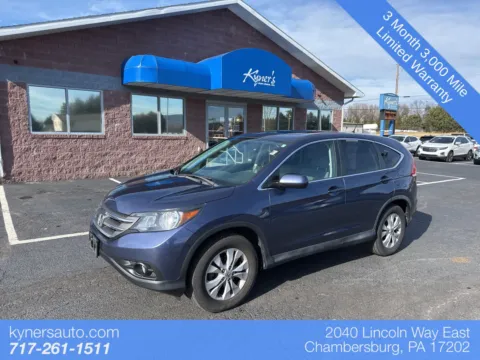Blue 2014 Honda CR-V EX for sale in Chambersburg, PA