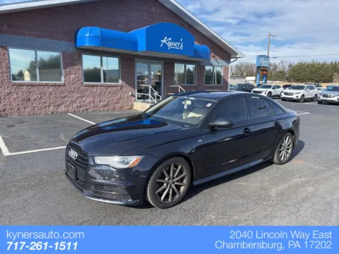 Blue 2017 Audi A6 2.0T Premium Plus for sale in Chambersburg, PA