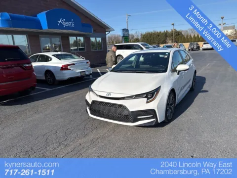Green 2021 Toyota Corolla SE for sale in Chambersburg, PA