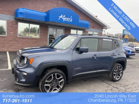 Blue 2020 Jeep Renegade Latitude for sale in Chambersburg, PA