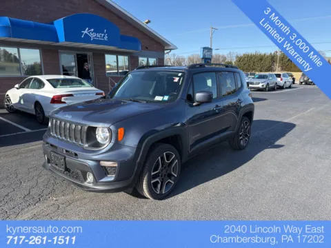Blue 2020 Jeep Renegade Latitude for sale in Chambersburg, PA