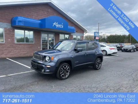 Blue 2020 Jeep Renegade Latitude for sale in Chambersburg, PA