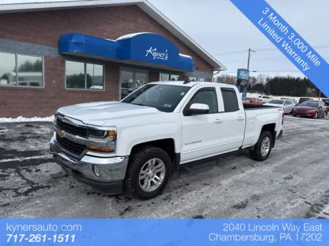 White 2019 Chevrolet Silverado 1500 LD LT for sale in Chambersburg, PA