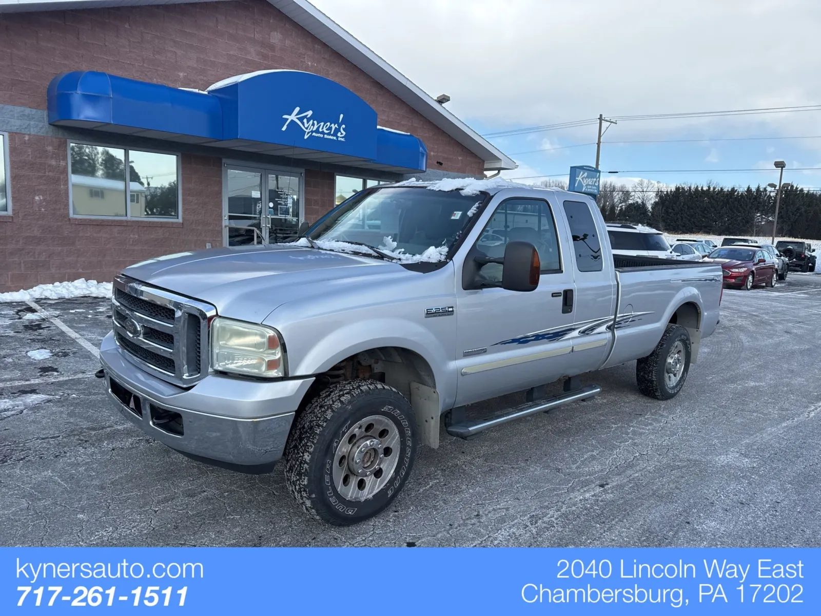 Silver 2006 Ford F-250SD XLT for sale in Chambersburg, PA
