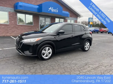 Black 2024 Nissan Kicks S for sale in Chambersburg, PA