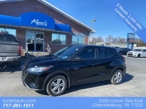 Black 2024 Nissan Kicks S for sale in Chambersburg, PA