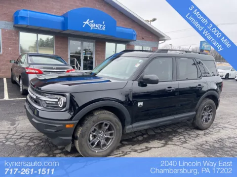 Black 2024 Ford Bronco Sport Big Bend for sale in Chambersburg, PA