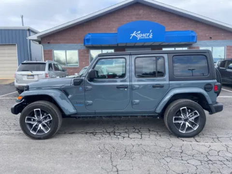 Photos of 2024 Jeep Wrangler Sport S 4xe for sale in Chambersburg, PA at Kyner's Auto Sales, Inc.
