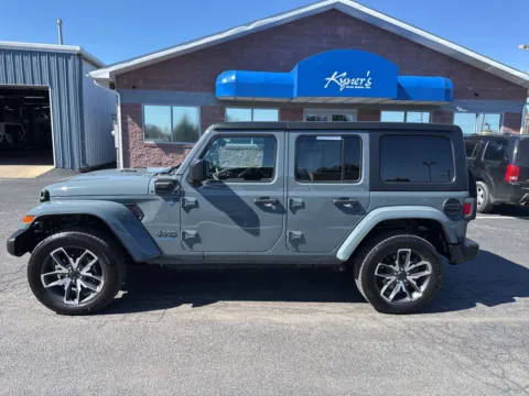 Photos of 2024 Jeep Wrangler Sport S 4xe for sale in Chambersburg, PA at Kyner's Auto Sales, Inc.