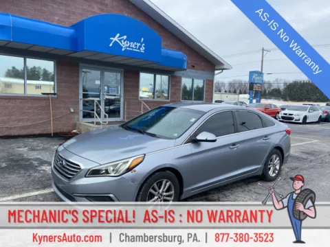 Gray 2016 Hyundai Sonata for sale in Chambersburg, PA