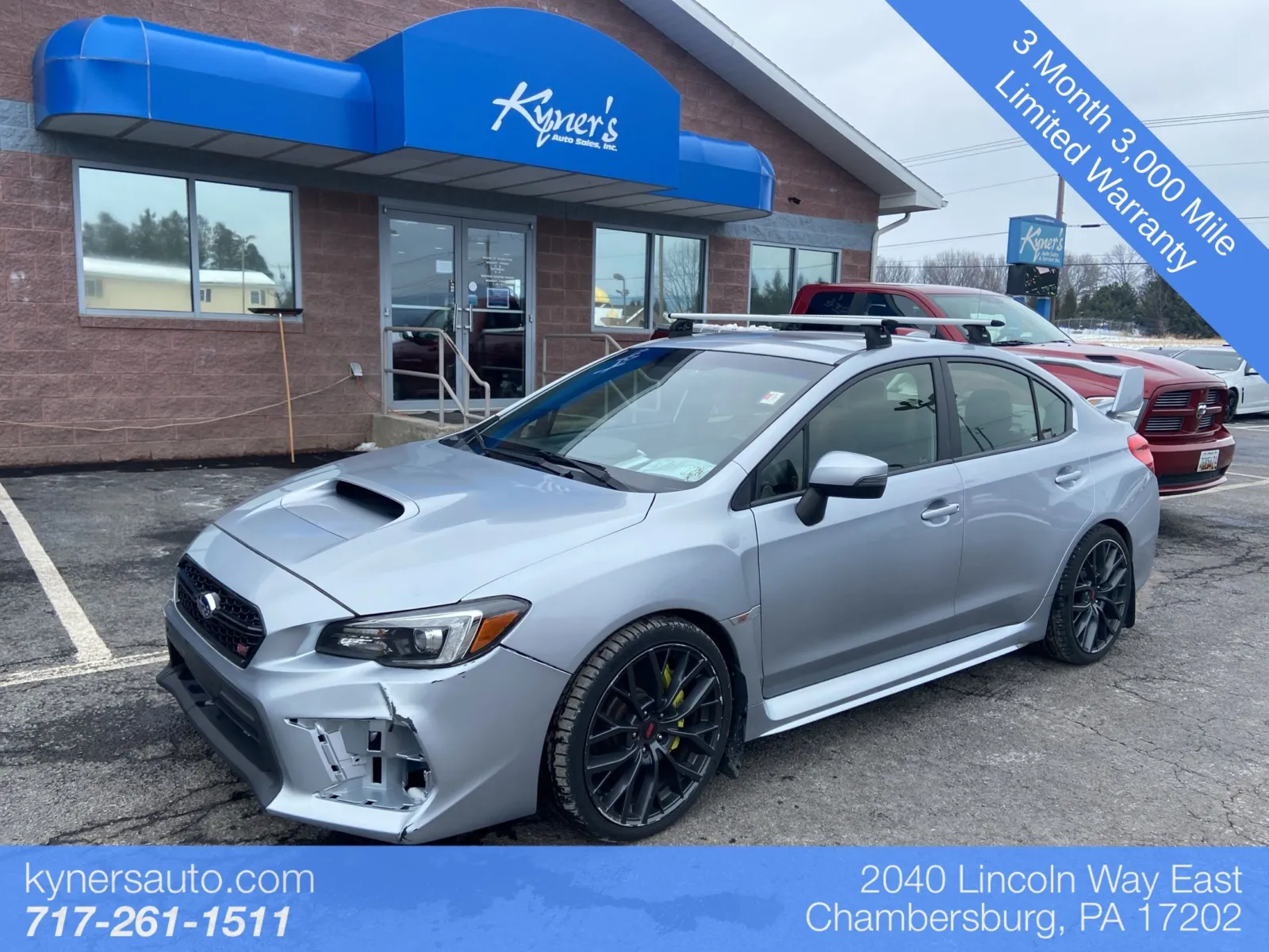 Silver 2018 Subaru WRX STi for sale in Chambersburg, PA