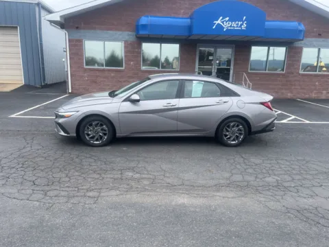 Another view of 2024 Hyundai Elantra Hybrid Blue for sale in Chambersburg, PA at Kyner's Auto Sales, Inc.