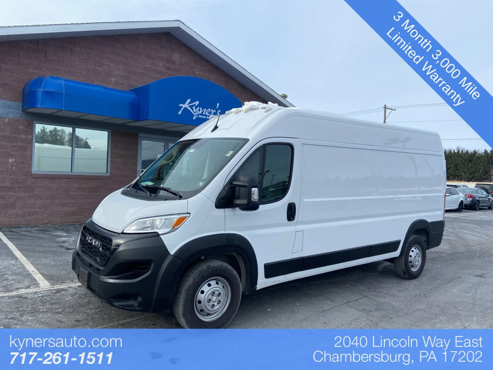 2023 Ram ProMaster 2500 High Roof for sale in Chambersburg, PA