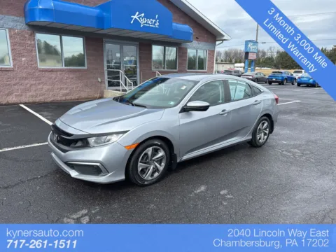 Silver 2020 Honda Civic LX for sale in Chambersburg, PA