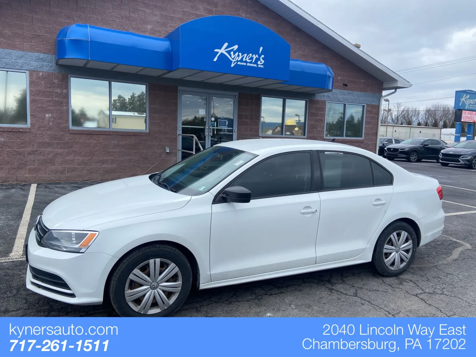 White 2015 Volkswagen Jetta for sale in Chambersburg, PA
