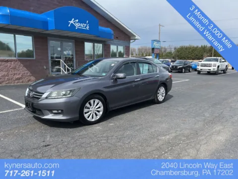 Gray 2015 Honda Accord EX-L for sale in Chambersburg, PA