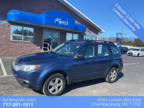 Blue 2013 Subaru Forester 2.5X for sale in Chambersburg, PA