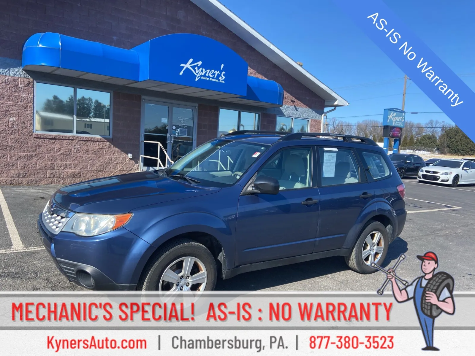 2013 Subaru Forester 2.5X for sale in Chambersburg, PA