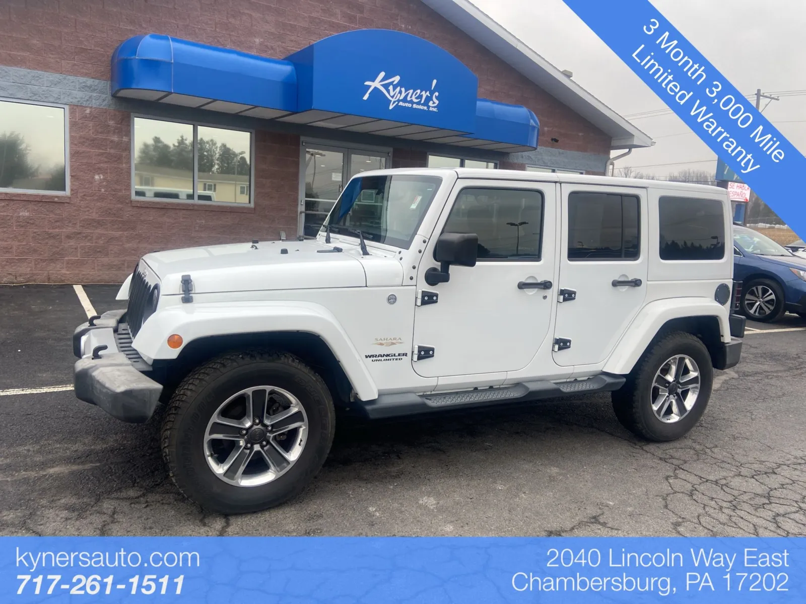 2015 Jeep Wrangler Unlimited Sahara