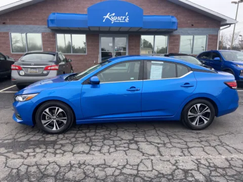 Another view of 2022 Nissan Sentra SV for sale in Chambersburg, PA at Kyner's Auto Sales, Inc.