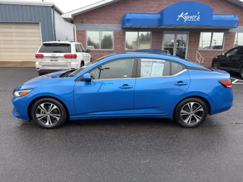 Another view of 2022 Nissan Sentra SV for sale in Chambersburg, PA at Kyner's Auto Sales, Inc.