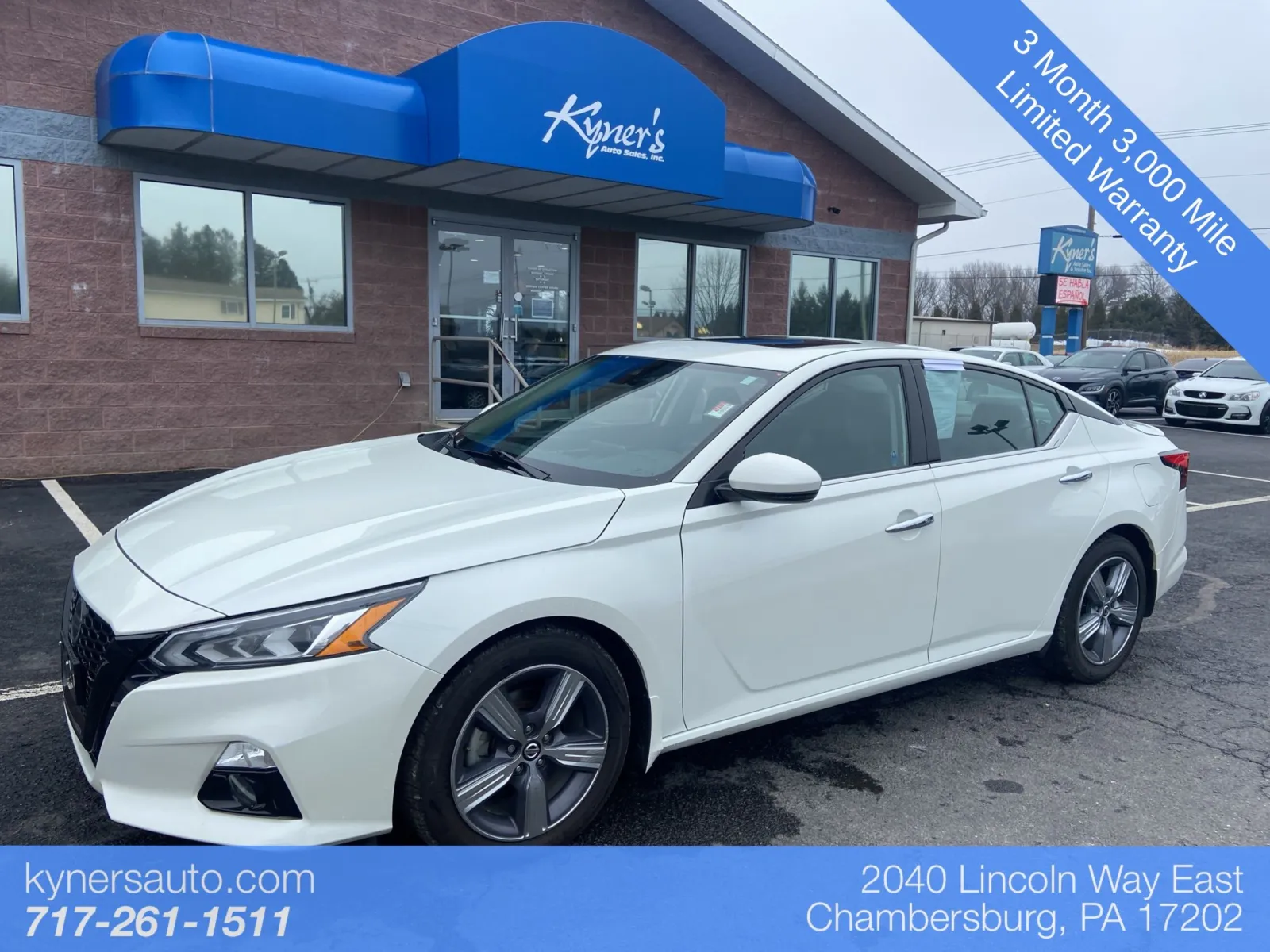 2022 Nissan Altima 2.5 SL for sale in Chambersburg, PA