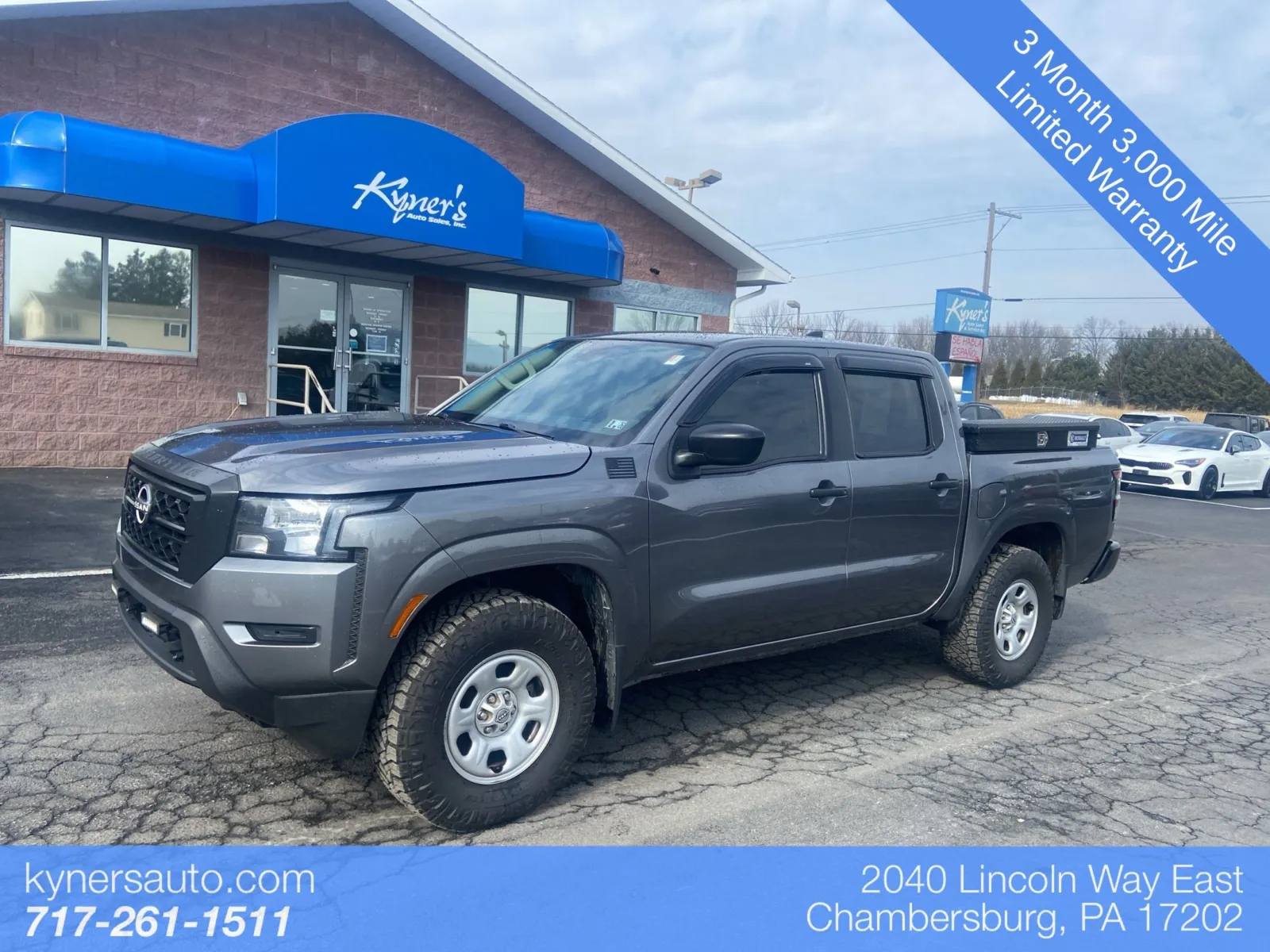 Gray 2022 Nissan Frontier S for sale in Chambersburg, PA