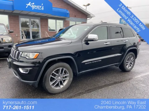Black 2018 Jeep Grand Cherokee Limited for sale in Chambersburg, PA