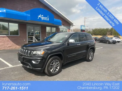 Black 2018 Jeep Grand Cherokee Limited for sale in Chambersburg, PA