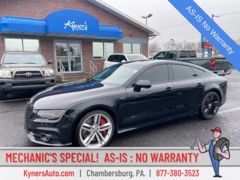 Black 2014 Audi S7 4.0T Prestige for sale in Chambersburg, PA