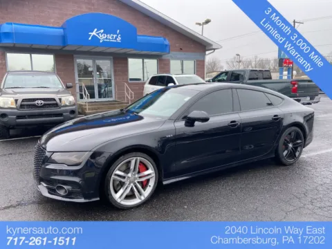 Black 2014 Audi S7 4.0T Prestige for sale in Chambersburg, PA