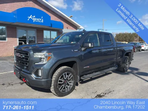Blue 2021 GMC Sierra 1500 AT4 for sale in Chambersburg, PA