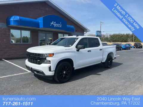 White 2022 Chevrolet Silverado 1500 LTD Custom for sale in Chambersburg, PA