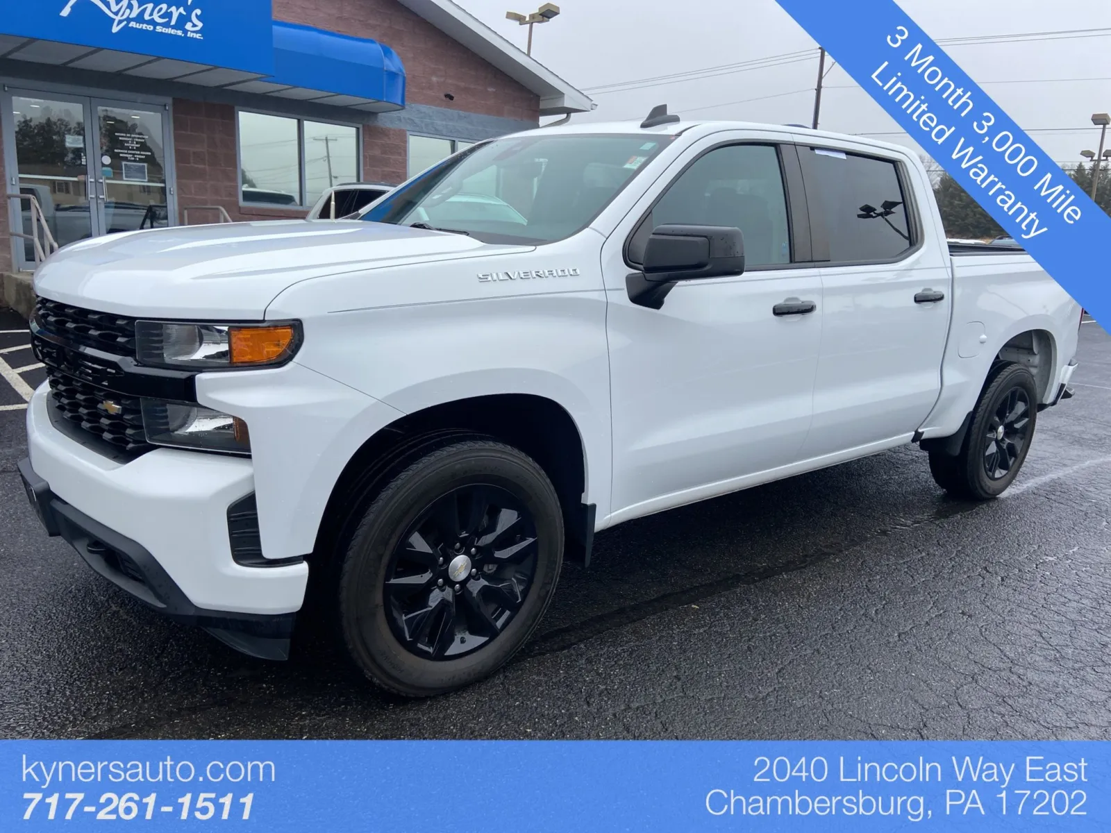 White 2022 Chevrolet Silverado 1500 LTD Custom for sale in Chambersburg, PA