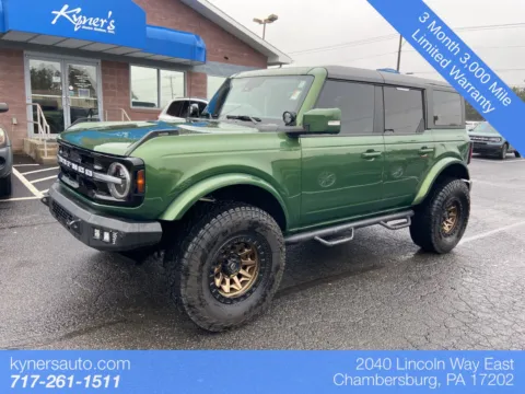 Green 2022 Ford Bronco Outer Banks for sale in Chambersburg, PA