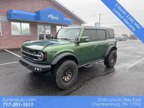 Green 2022 Ford Bronco Outer Banks for sale in Chambersburg, PA
