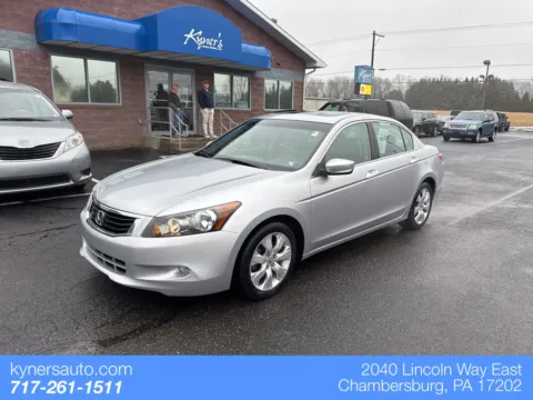 Silver 2008 Honda Accord EX-L for sale in Chambersburg, PA