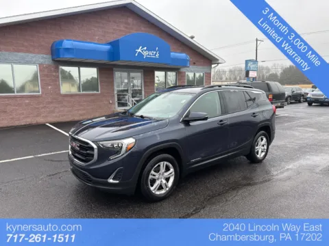 Blue 2018 GMC Terrain SLE for sale in Chambersburg, PA