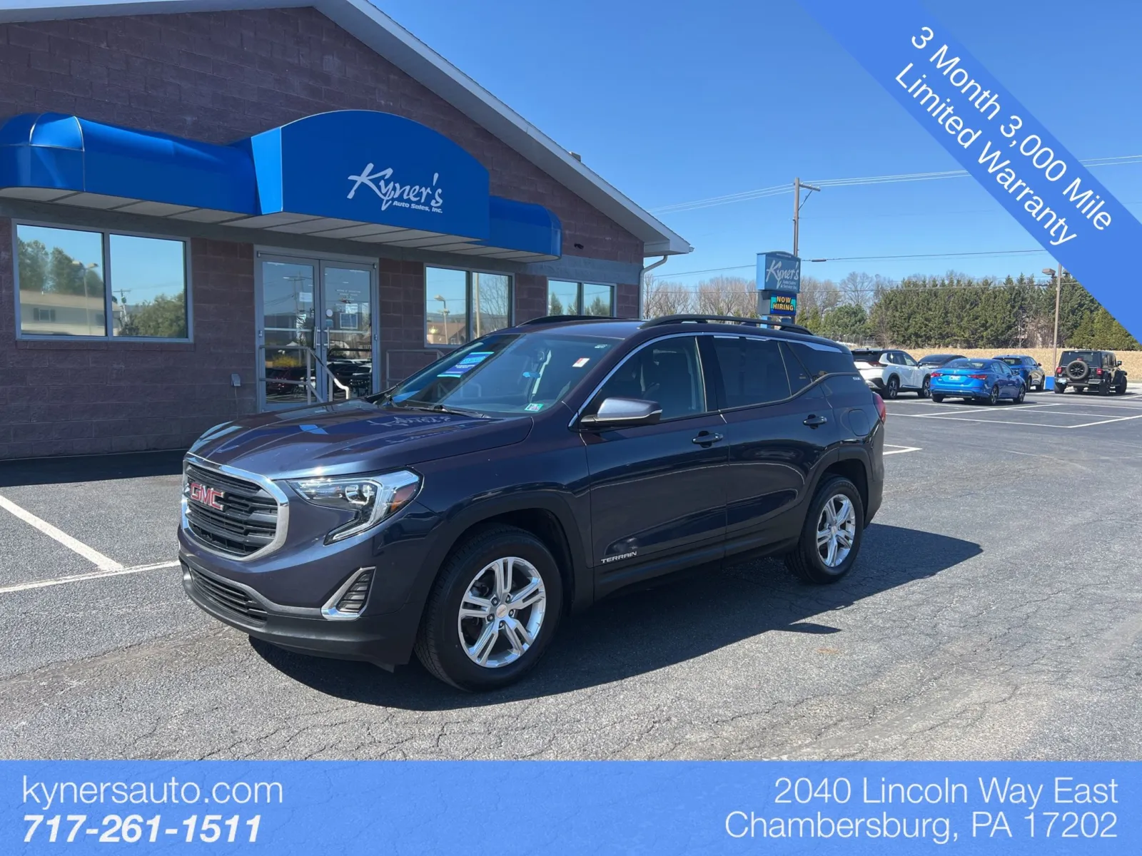 2018 GMC Terrain SLE for sale in Chambersburg, PA