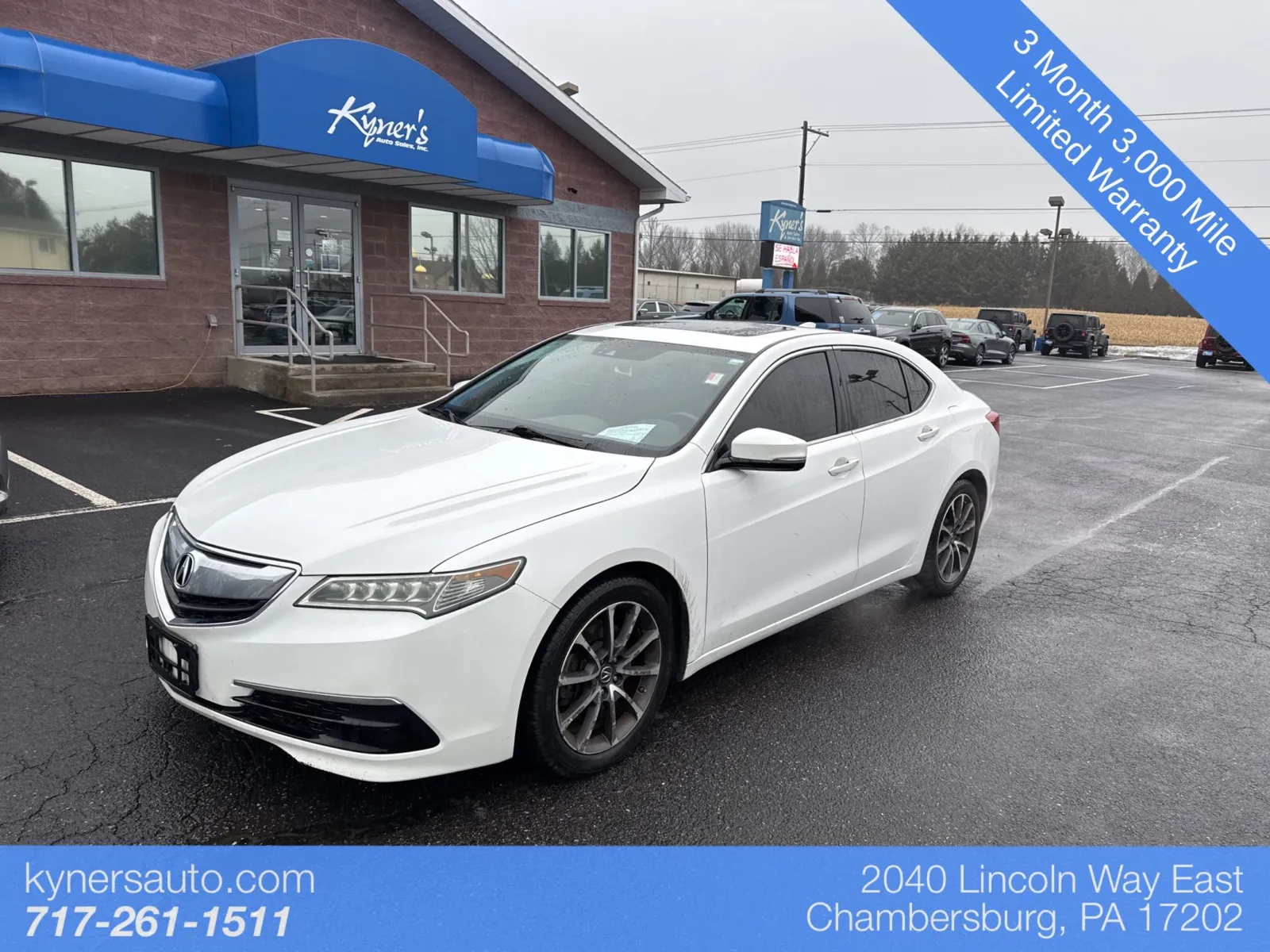 2016 Acura TLX Technology Package