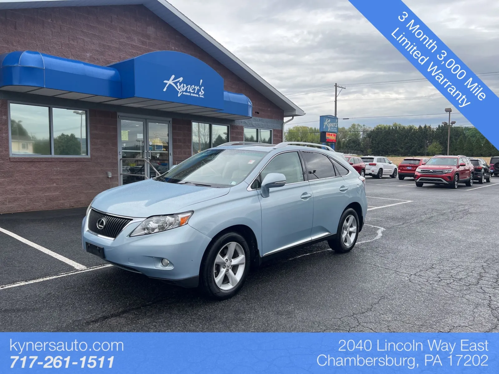 Blue 2011 Lexus RX 350 for sale in Chambersburg, PA