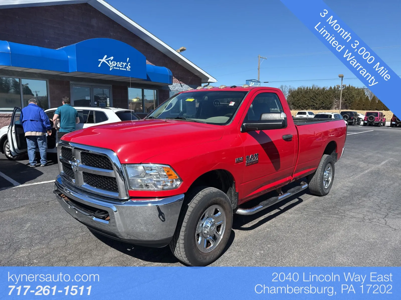 Red 2016 Ram 2500 Tradesman for sale in Chambersburg, PA