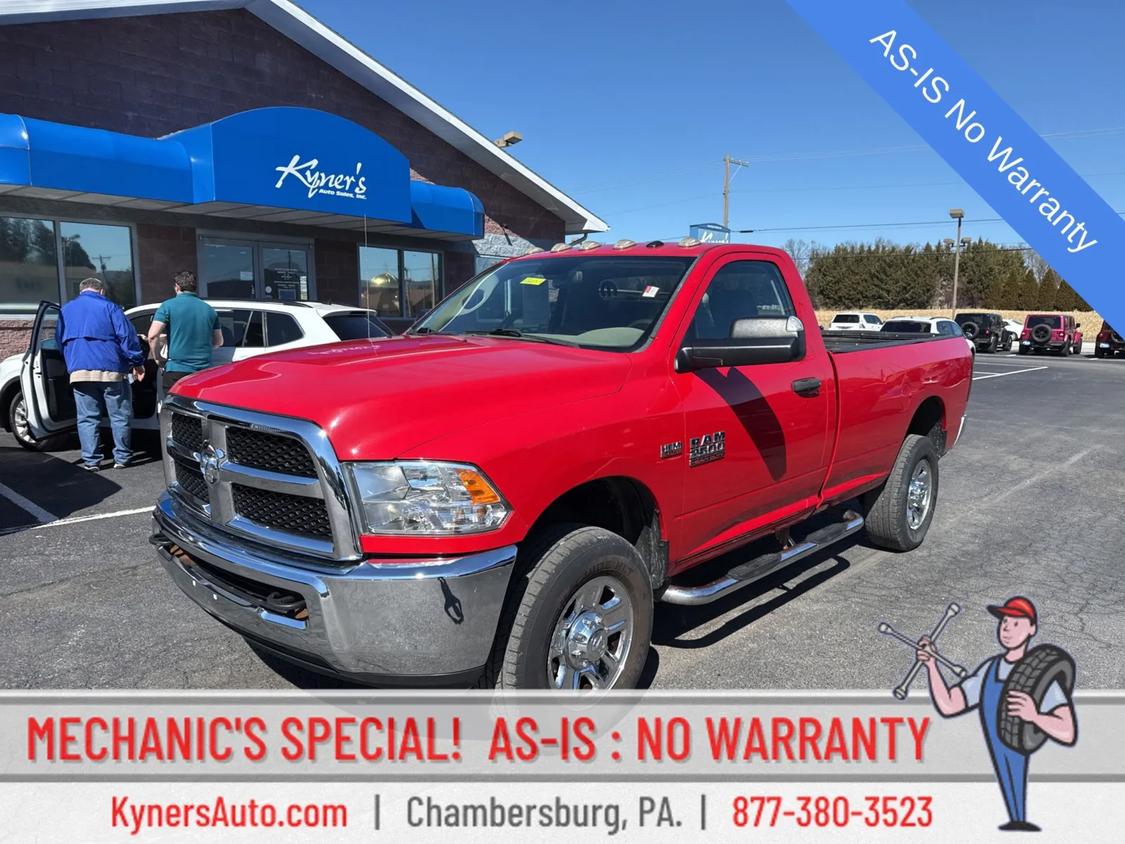 Red 2016 Ram 2500 Tradesman for sale in Chambersburg, PA