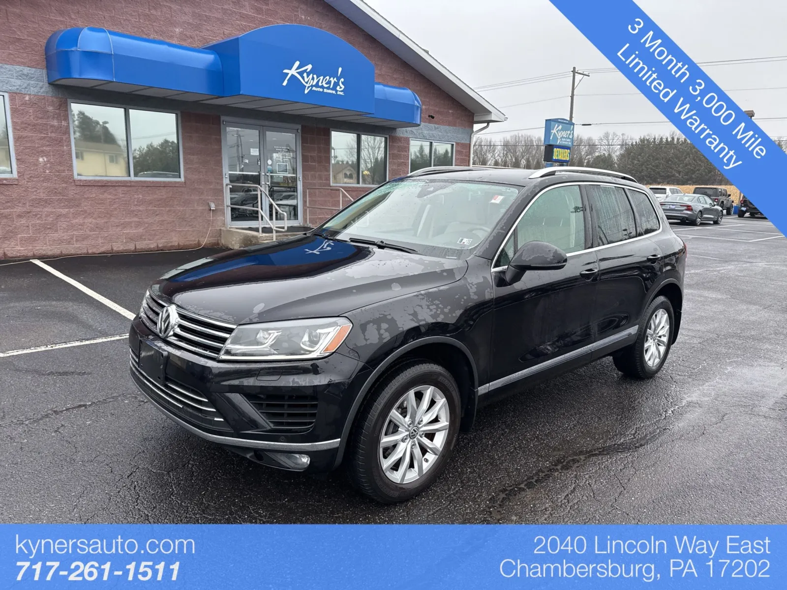 2016 Volkswagen Touareg VR6 FSI for sale in Chambersburg, PA