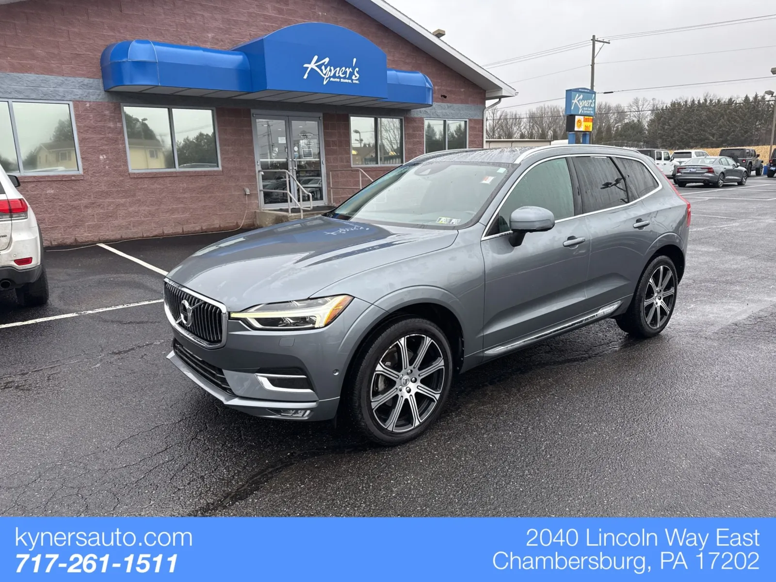 Gray 2019 Volvo XC60 T5 Inscription for sale in Chambersburg, PA