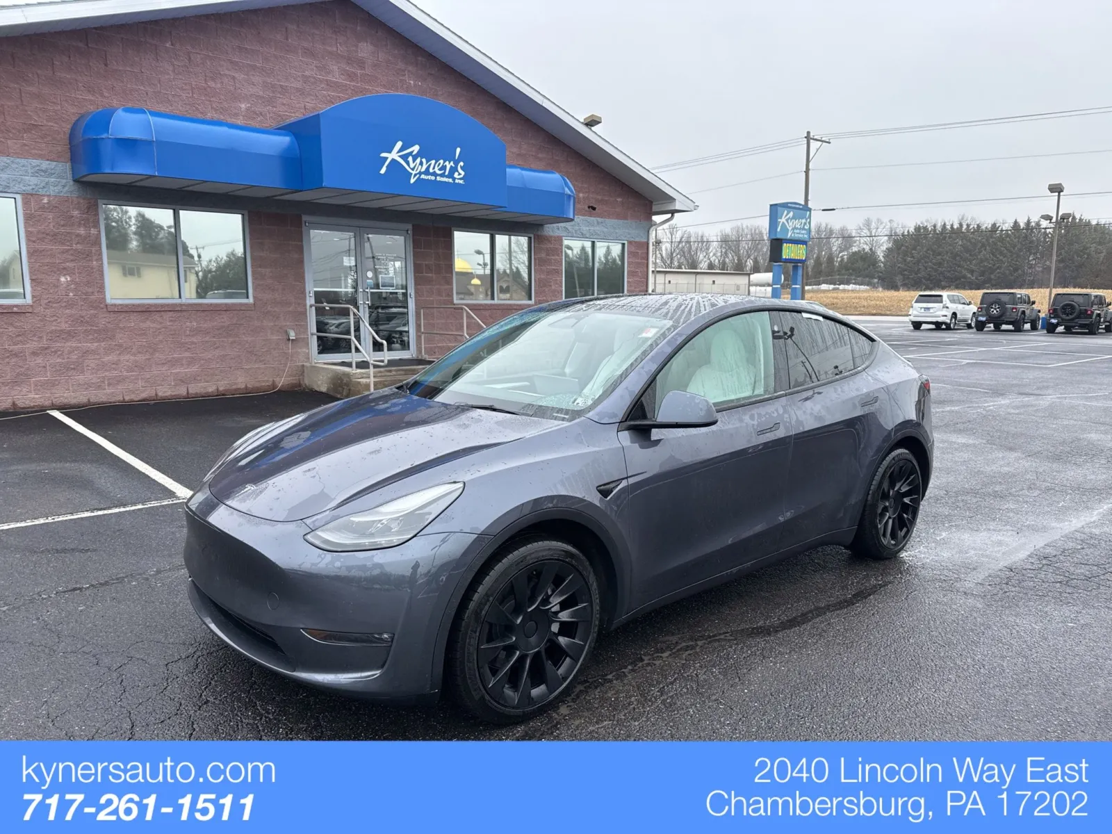 Blue 2023 Tesla Model Y Long Range for sale in Chambersburg, PA